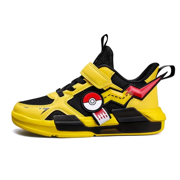 Carton Kid Sneakers Sport Shoes for Boys Fashion Leather Children Breathable Mesh Comfort Shoes Casual Outdoor Running Shoes - Image 8