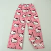 Hello Kitty Spider-man Cotton Loose Ladies Pajama Pants Pyjama Trousers Women Men Cartoon Sleep Bottoms Lounge Wear Girl Sleep - Image 8