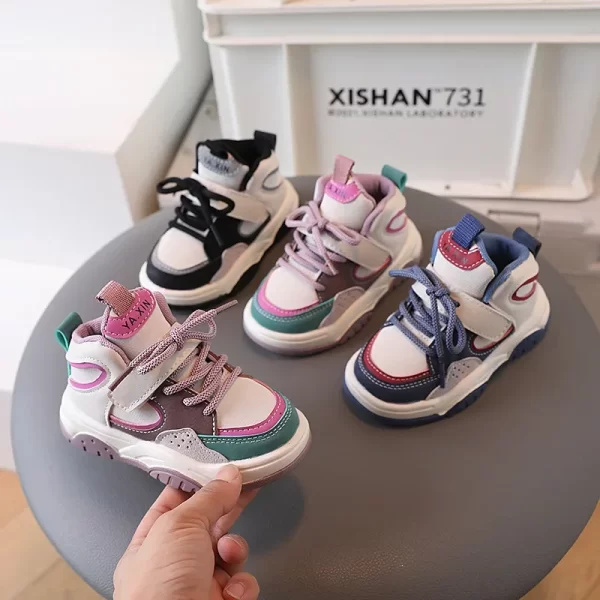 Zapatillas Niño Autumn Winter Children Sneakers Boy Breathable Girls Shoe Comfortable Casual Shoe PU Kids Shoes Kids Tennis Shoe - Image 6