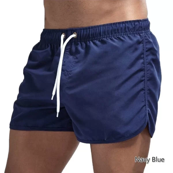 Mens Swimwear Trunks Beach Board Shorts Swimming Short Pants Swimsuits Mens Running Sports Surffing shorts - Image 6