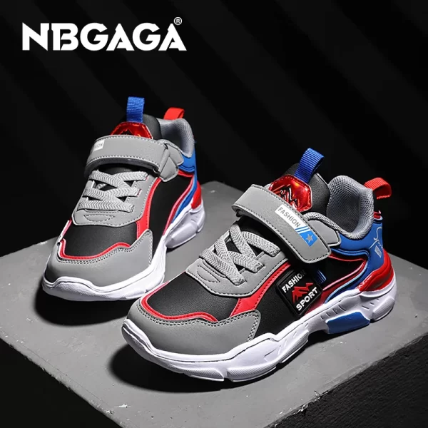 Children Sneaker Boys Shoes Leather Flat Kids Shoes for Girl Lightweight Sports Running Tennis Boy Sneaker Walking Outdoor - Image 9