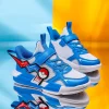 Carton Kid Sneakers Sport Shoes for Boys Fashion Leather Children Breathable Mesh Comfort Shoes Casual Outdoor Running Shoes - Image 4