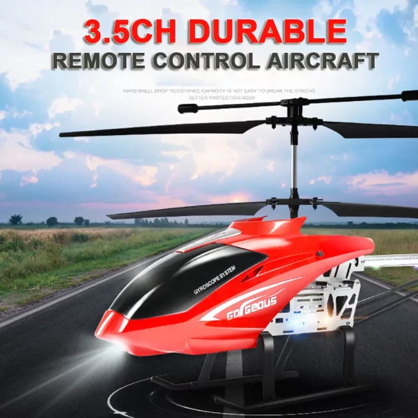 3.5CH Remote Control Aircraft  Extra Large Durable RC Helicopter Toy Drone Model Outdoor Aircraft Helicopter For Children Toys - Image 3