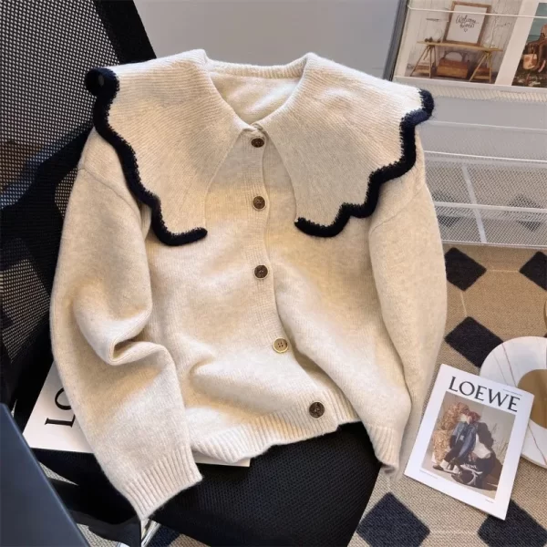 Knitted Cardigan Sweater