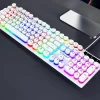 Shadow mechanical feeling, keyboard, desktop computer, laptop, esports game, illuminated wired keyboard - Image 9
