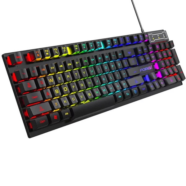 Mechanical Keyboard Wired Gaming Keyboard 104 Keys RGB Backlit Receiver for Laptop Desktop Ergonomics Keycap PC Accessories - Image 7