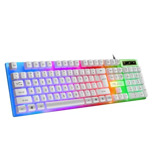 Mechanical Keyboard Wired Gaming Keyboard 104 Keys RGB Backlit Receiver for Laptop Desktop Ergonomics Keycap PC Accessories - Image 9