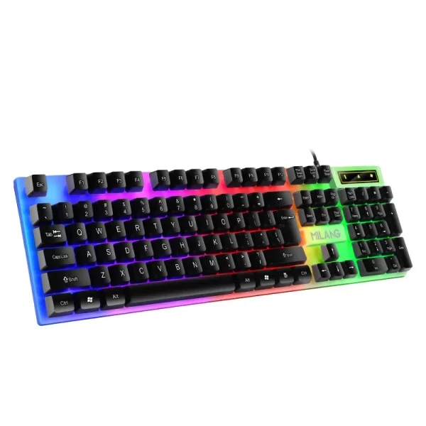 Mechanical Keyboard Wired Gaming Keyboard 104 Keys RGB Backlit Receiver for Laptop Desktop Ergonomics Keycap PC Accessories - Image 8