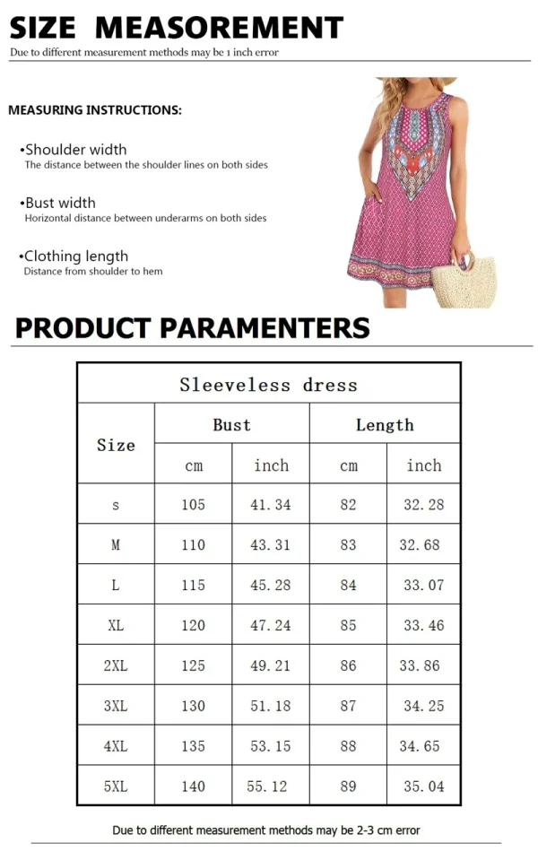 Summer Fresh Marine Animal Print Sleeveless Vest Dress Summer Elegant And Fashionable Seaside Beach Vacation Sleeveless Dress - Image 17