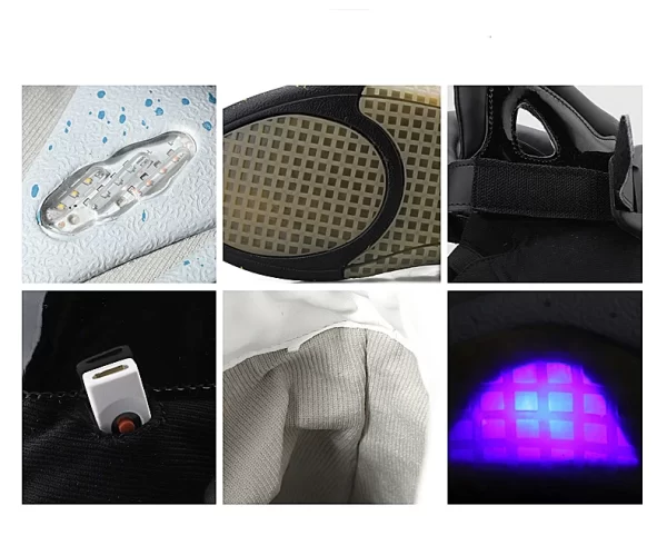 IGxx 1989 Light Up Sneakers LED Mag Shoes for Men Air Shoes USB Recharging Air Shoes Back To The Future Boots Street Sneaker - Image 21