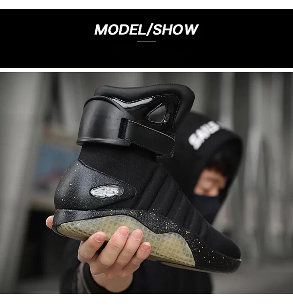 IGxx 1989 Light Up Sneakers LED Mag Shoes for Men Air Shoes USB Recharging Air Shoes Back To The Future Boots Street Sneaker - Image 22