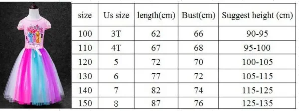 Girls Dress Lace Flowers Dresses For Girls Snow White Party Costume Toddler Dress Birthday Present Children Clothing Summer - Image 19