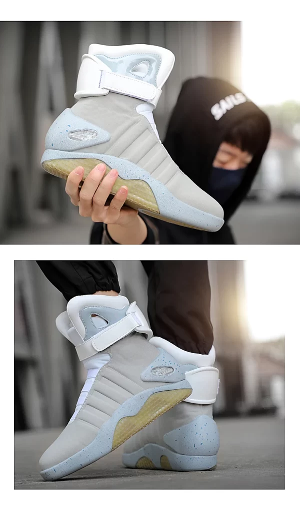 IGxx 1989 Light Up Sneakers LED Mag Shoes for Men Air Shoes USB Recharging Air Shoes Back To The Future Boots Street Sneaker - Image 30