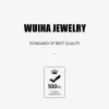 WUIHA Luxury Solid 9K White Gold 3EX 6CT VVS Ruby Gemstone Real Moissanite Diamond Wedding Engagement Ring Fine Jewelry With GRC - Image 9
