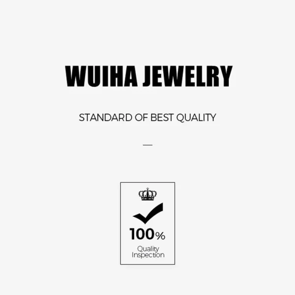 WUIHA Luxury Solid 9K White Gold 3EX 6CT VVS Ruby Gemstone Real Moissanite Diamond Wedding Engagement Ring Fine Jewelry With GRC - Image 9