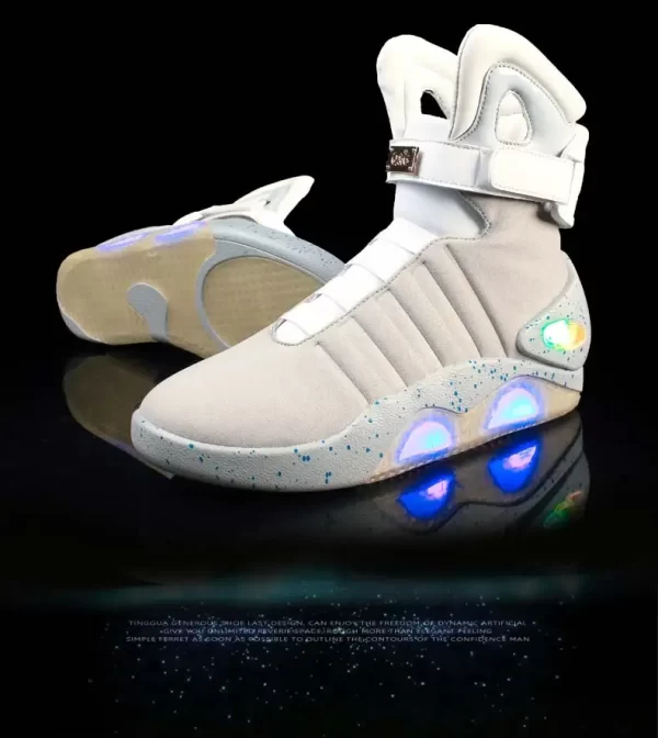 IGxx 1989 Light Up Sneakers LED Mag Shoes for Men Air Shoes USB Recharging Air Shoes Back To The Future Boots Street Sneaker - Image 37