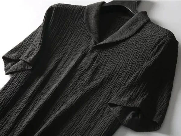(Shirt+Trousers) 2024 Summer new arrival Men Fashion Classic Shirt men Business Casual Shirts Men A Set Of Clothes Size M-4XL - Image 16