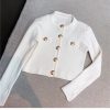 Korobov Elegant OL Long Sleeve O Neck Women Sweaters 2022 New Autumn Winter Button Korean Fashion Cropped Cardigan Suéteres - Image 11