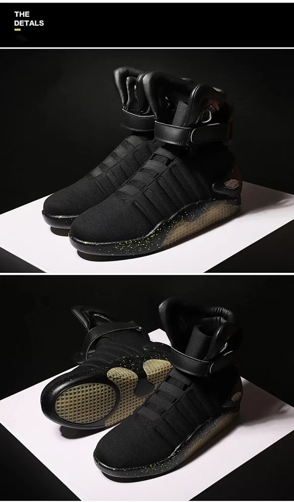 IGxx 1989 Light Up Sneakers LED Mag Shoes for Men Air Shoes USB Recharging Air Shoes Back To The Future Boots Street Sneaker - Image 14