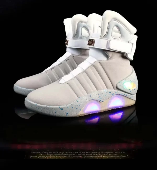 IGxx 1989 Light Up Sneakers LED Mag Shoes for Men Air Shoes USB Recharging Air Shoes Back To The Future Boots Street Sneaker - Image 36