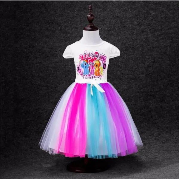Girls Dress Lace Flowers Dresses For Girls Snow White Party Costume Toddler Dress Birthday Present Children Clothing Summer - Image 20