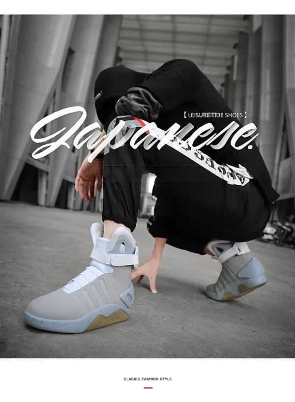 IGxx 1989 Light Up Sneakers LED Mag Shoes for Men Air Shoes USB Recharging Air Shoes Back To The Future Boots Street Sneaker - Image 31