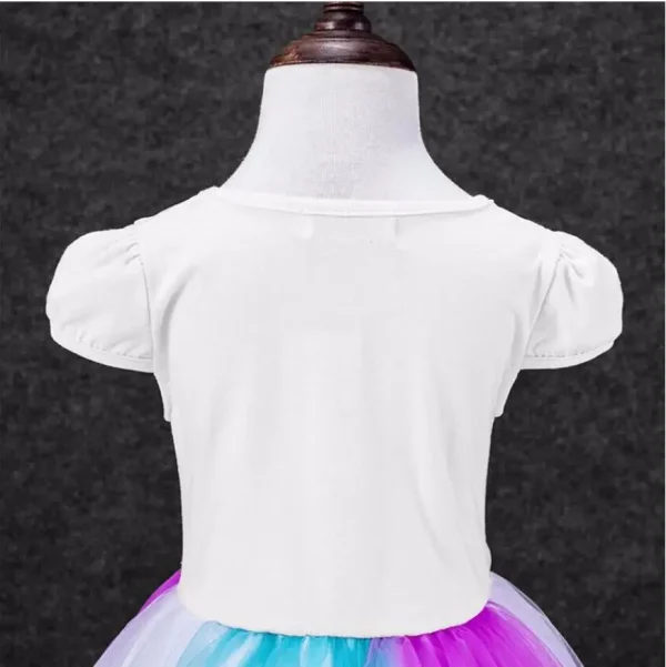 Girls Dress Lace Flowers Dresses For Girls Snow White Party Costume Toddler Dress Birthday Present Children Clothing Summer - Image 22