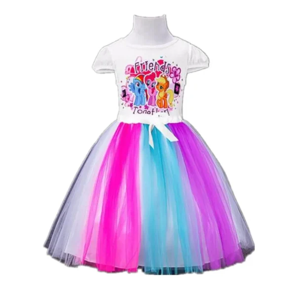 Girls Dress Lace Flowers Dresses For Girls Snow White Party Costume Toddler Dress Birthday Present Children Clothing Summer - Image 9