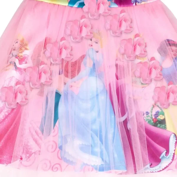 Girls Dress Lace Flowers Dresses For Girls Snow White Party Costume Toddler Dress Birthday Present Children Clothing Summer - Image 18