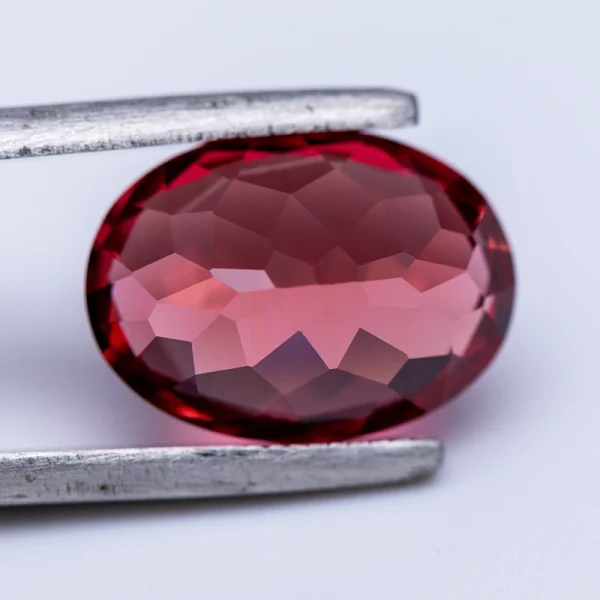 Lab Grown Sapphire Fire Lotus Color Oval Cut Papalacha Gemstone for Advanced Jewelry Making Materials Selectable AGL Certificate - Image 5