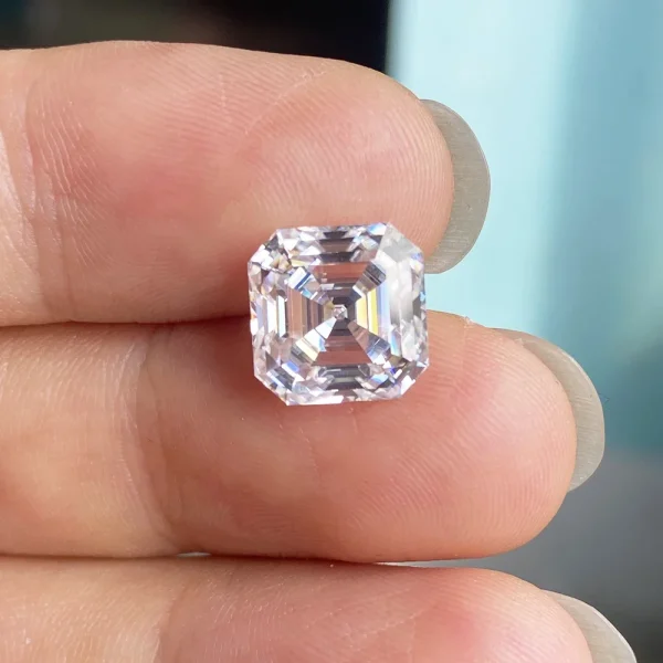 D Color Super White Moissanite Diamond Round / Oval / Pear / Radiant / Emerald / Heart / Princess / Cushion / Asscher Shape - Image 60