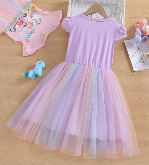 Girls Dress Lace Flowers Dresses For Girls Snow White Party Costume Toddler Dress Birthday Present Children Clothing Summer - Image 25