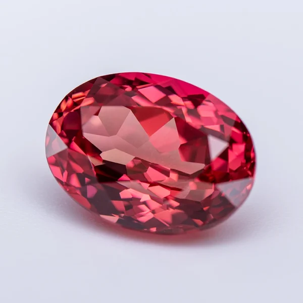 Lab Grown Sapphire Fire Lotus Color Oval Cut Papalacha Gemstone for Advanced Jewelry Making Materials Selectable AGL Certificate - Image 3