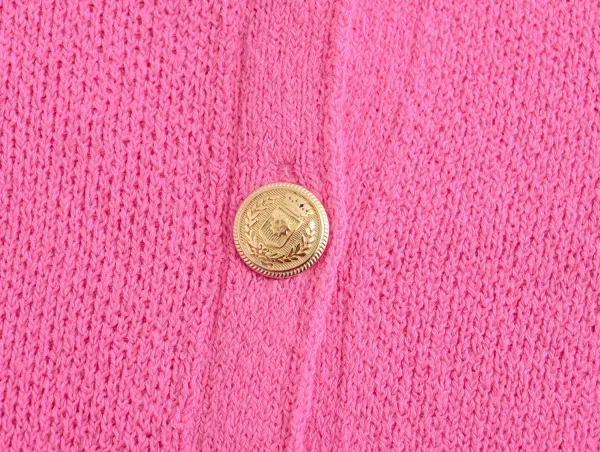 Women's thin knitted female cardigan jacket 2024 summer long-sleeved O-neck slim sweater female short top Y2K short jacket - Image 14