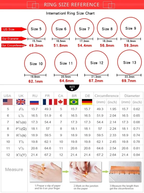 Elegant and Classic PT950 Platinum Rings for Women Set with 0.5 Carat Moissanite Diamond and Baguette Diamonds Rings for Women - Image 13