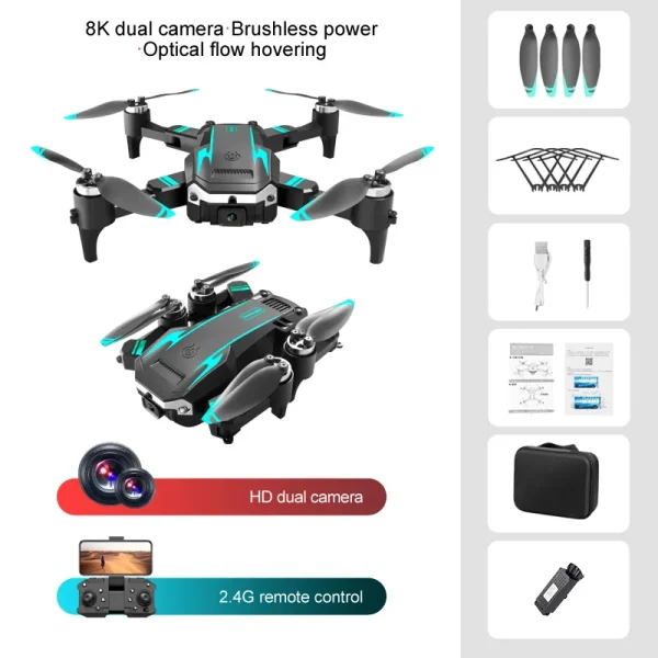 Xiaomi S6 Pro Drone GPS 8K 5G Professional HD Dual-Camera Obstacle Avoidance Four-Rotor Helicopter 8000M - Image 18