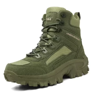 Men sport Boots shoes Boots Mens Men's Desert Waterproof  Ankle New Men Outdoor Sneakers Boots Work Safety Shoes Hiking Shoes