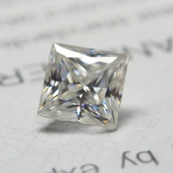 D Color Super White Moissanite Diamond Round / Oval / Pear / Radiant / Emerald / Heart / Princess / Cushion / Asscher Shape - Image 39