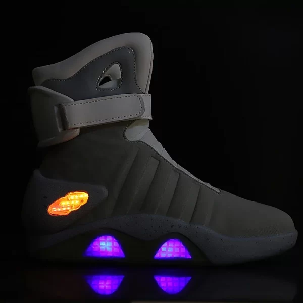 IGxx 1989 Light Up Sneakers LED Mag Shoes for Men Air Shoes USB Recharging Air Shoes Back To The Future Boots Street Sneaker - Image 2