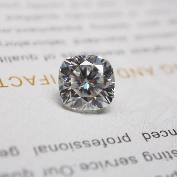 D Color Super White Moissanite Diamond Round / Oval / Pear / Radiant / Emerald / Heart / Princess / Cushion / Asscher Shape - Image 36