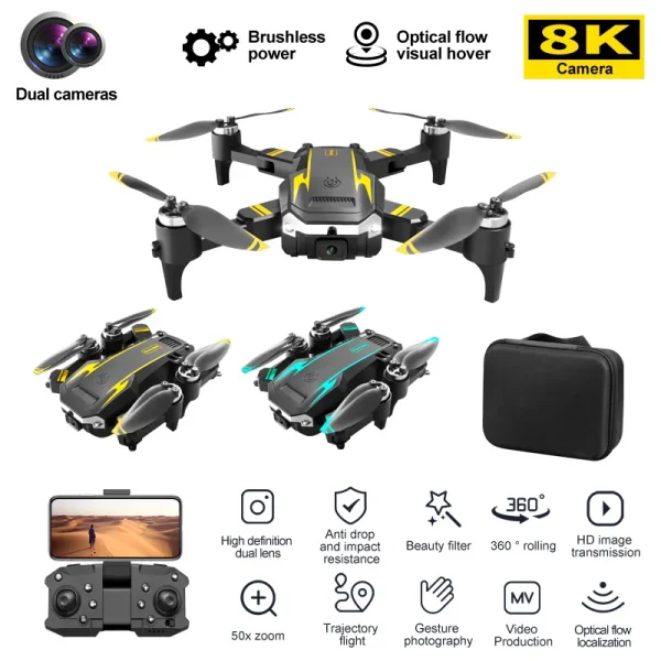 Xiaomi S6 Pro Drone GPS 8K 5G Professional HD Dual-Camera Obstacle Avoidance Four-Rotor Helicopter 8000M - Image 6