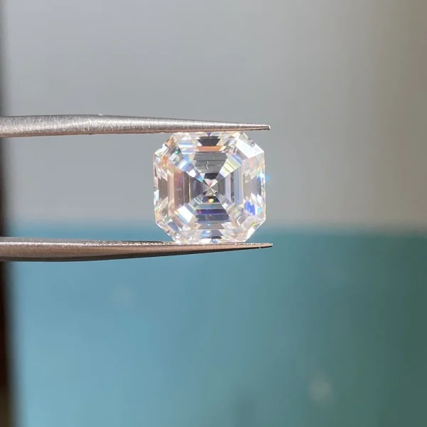 D Color Super White Moissanite Diamond Round / Oval / Pear / Radiant / Emerald / Heart / Princess / Cushion / Asscher Shape - Image 61
