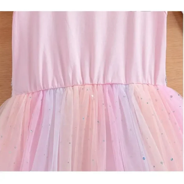 Girls Dress Lace Flowers Dresses For Girls Snow White Party Costume Toddler Dress Birthday Present Children Clothing Summer - Image 32