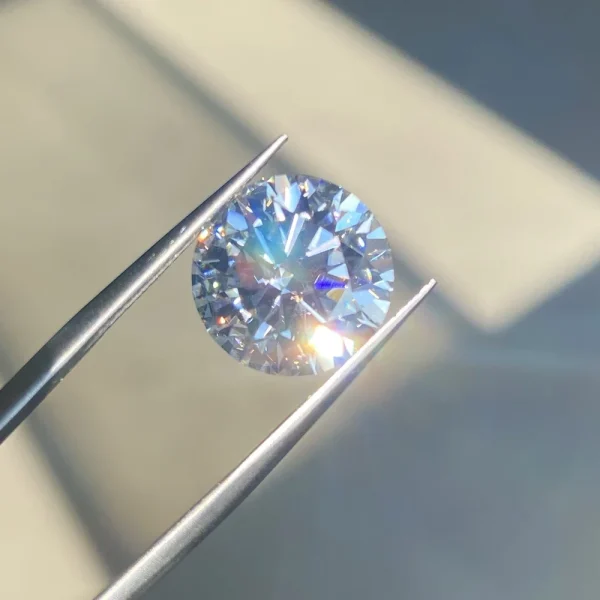 D Color Super White Moissanite Diamond Round / Oval / Pear / Radiant / Emerald / Heart / Princess / Cushion / Asscher Shape - Image 26