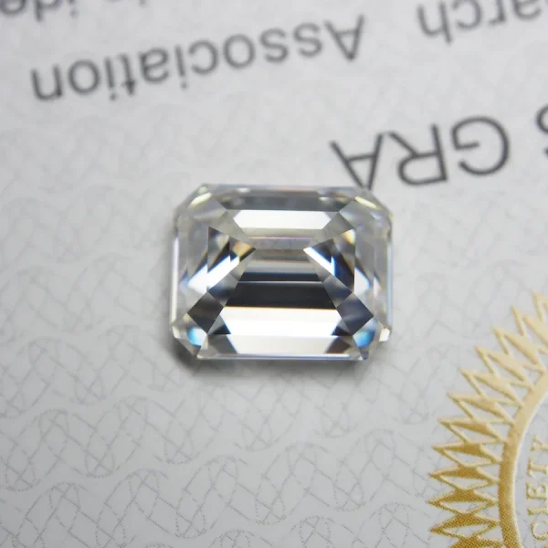 D Color Super White Moissanite Diamond Round / Oval / Pear / Radiant / Emerald / Heart / Princess / Cushion / Asscher Shape - Image 56