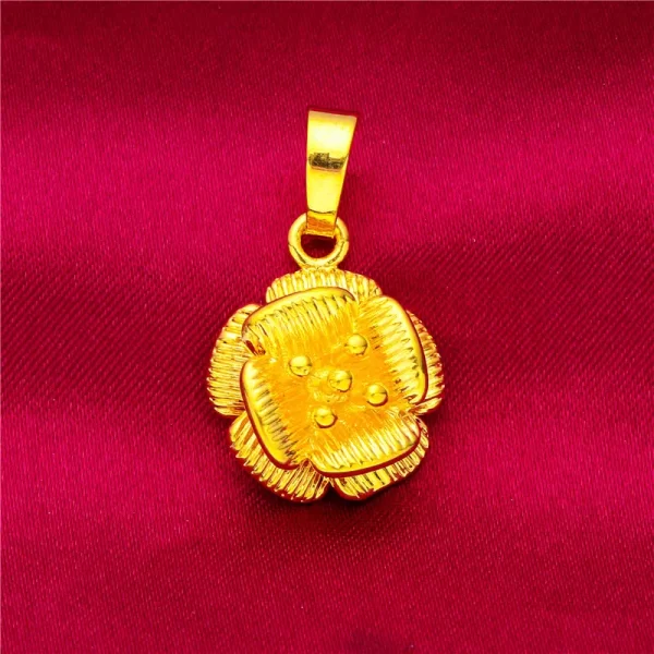 2024 New Fake 24K Real Gold 45CM Necklace Electroplated Love Pendant Peach Heart Flower Apple Lady Woman Valentine's Day Gift - Image 28