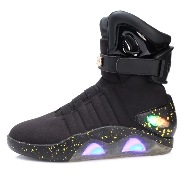 IGxx 1989 Light Up Sneakers LED Mag Shoes for Men Air Shoes USB Recharging Air Shoes Back To The Future Boots Street Sneaker - Image 8