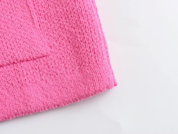 Women's thin knitted female cardigan jacket 2024 summer long-sleeved O-neck slim sweater female short top Y2K short jacket - Image 18