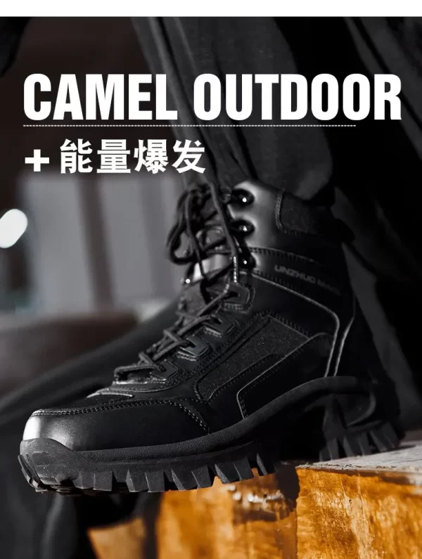 Men sport Boots shoes Boots Mens Men's Desert Waterproof  Ankle New Men Outdoor Sneakers Boots Work Safety Shoes Hiking Shoes - Image 26