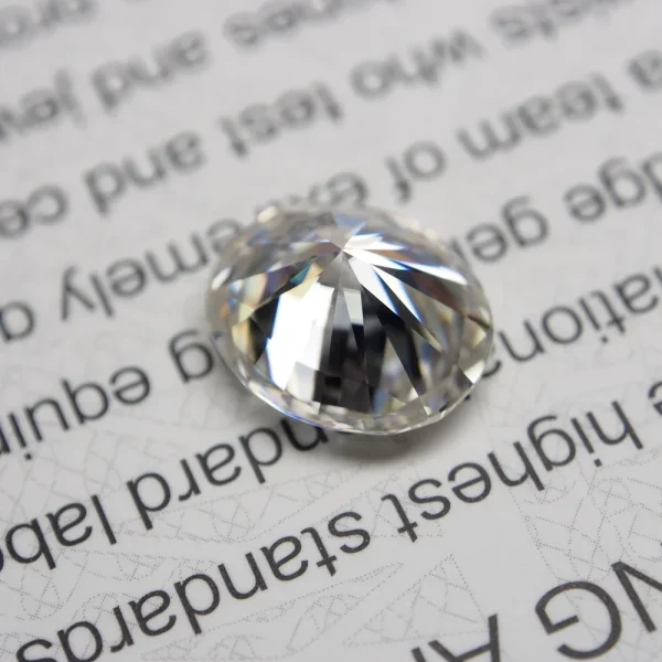 D Color Super White Moissanite Diamond Round / Oval / Pear / Radiant / Emerald / Heart / Princess / Cushion / Asscher Shape - Image 51